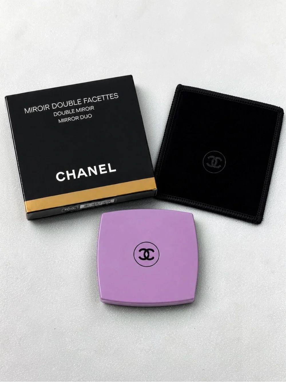 CHANEL Lavender Double-Sided Compact Mirror limited edition new